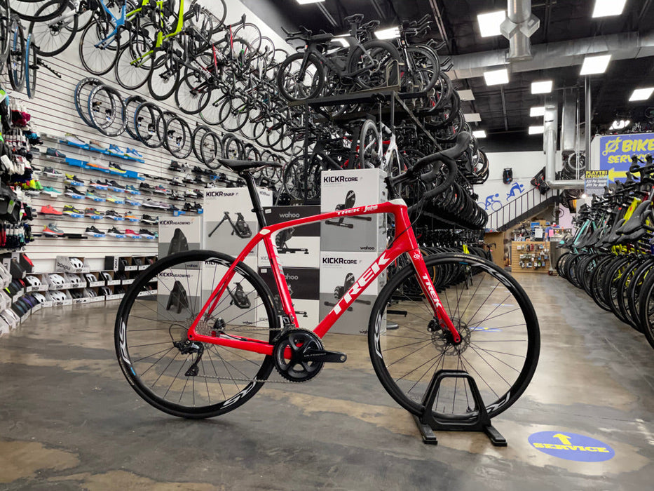 Trek Domane SLR8 Segafredo Team Issue Shimano Ultegra 11 Speed - Red 2018 USED