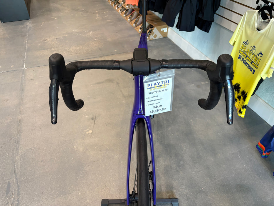 Scott Foil RC 10 Shimano Ultegra Di2 12-Speed - Purple - 2025