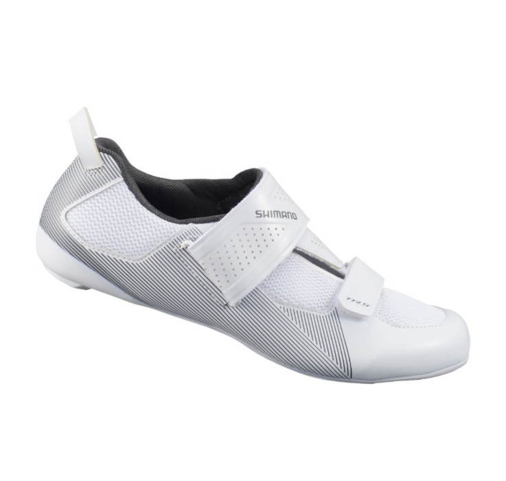 Shimano SH-TR501 Men's TR5 Triathlon Shoe - White
