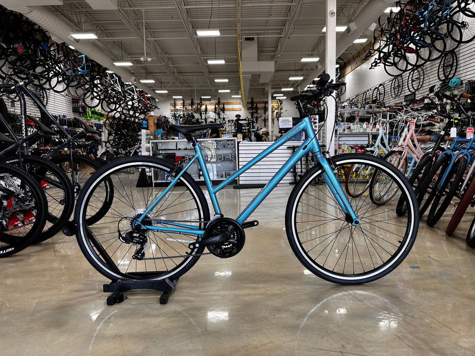 Cannondale Quick Women's 6 Remixte Shimano Tourney - Alpine Blue 2022