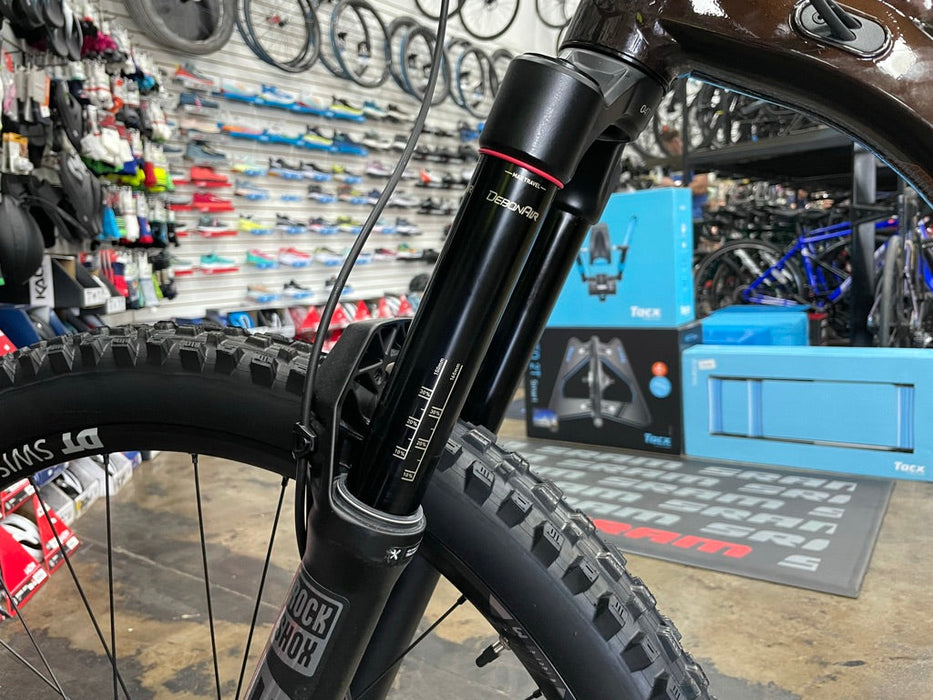 Fuji Rakan 29 LT 1.1 SRAM GX Eagle - Dark Bronze/Red Orange