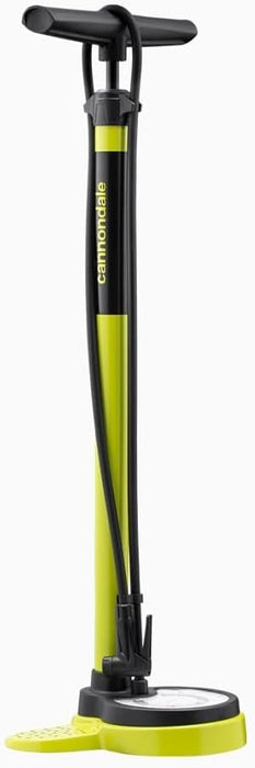 Cannondale Essential Bicycle Floor Pump Yellow