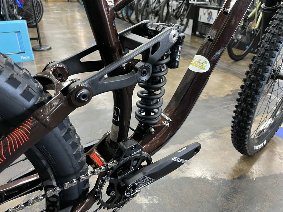 Fuji Rakan 29 LT 1.1 SRAM GX Eagle - Dark Bronze/Red Orange
