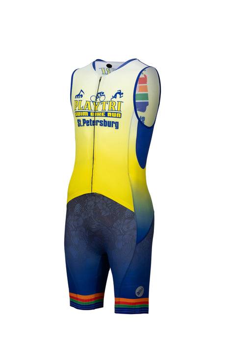 Playtri St Petersburg Men's Sleeveless Elite Race Suit