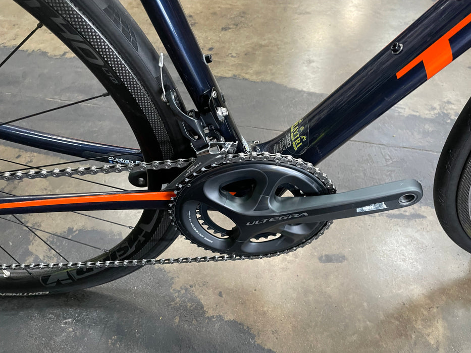 Trek Emonda SL 6 Pro Sram Rival 22/Shimano Ultegra 11 Speed - Blue/Orange 2017 USED