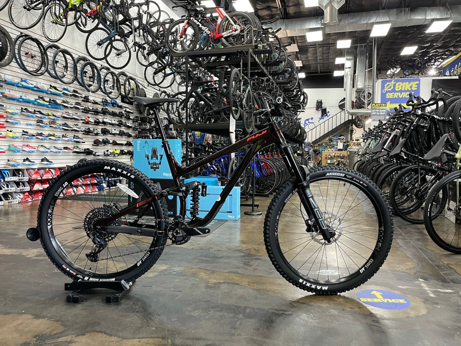 Fuji Rakan 29 LT 1.1 SRAM GX Eagle - Dark Bronze/Red Orange