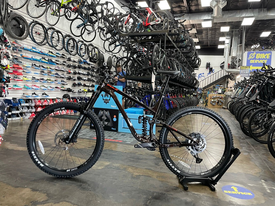 Fuji Rakan 29 LT 1.1 SRAM GX Eagle - Dark Bronze/Red Orange