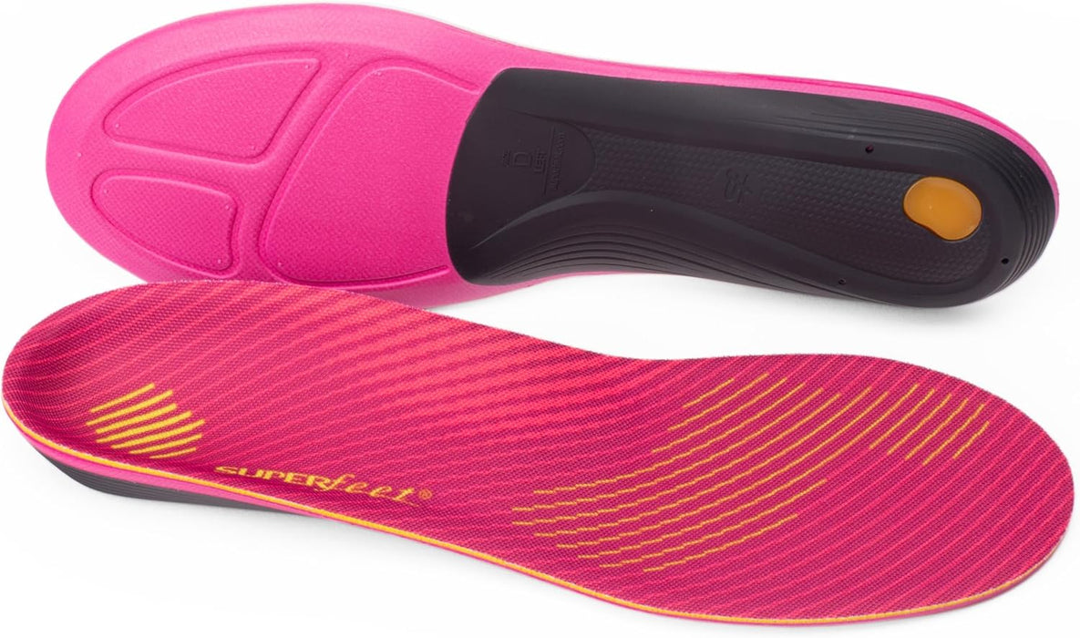 Superfeet Run Support High Arch Insoles for Runners with High Arch Support & EVOLyte® Carbon Fibe
