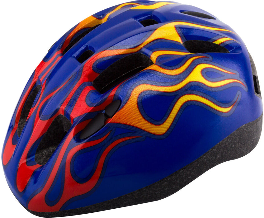 Aerius V11 Kids Helmet - Blue Flames