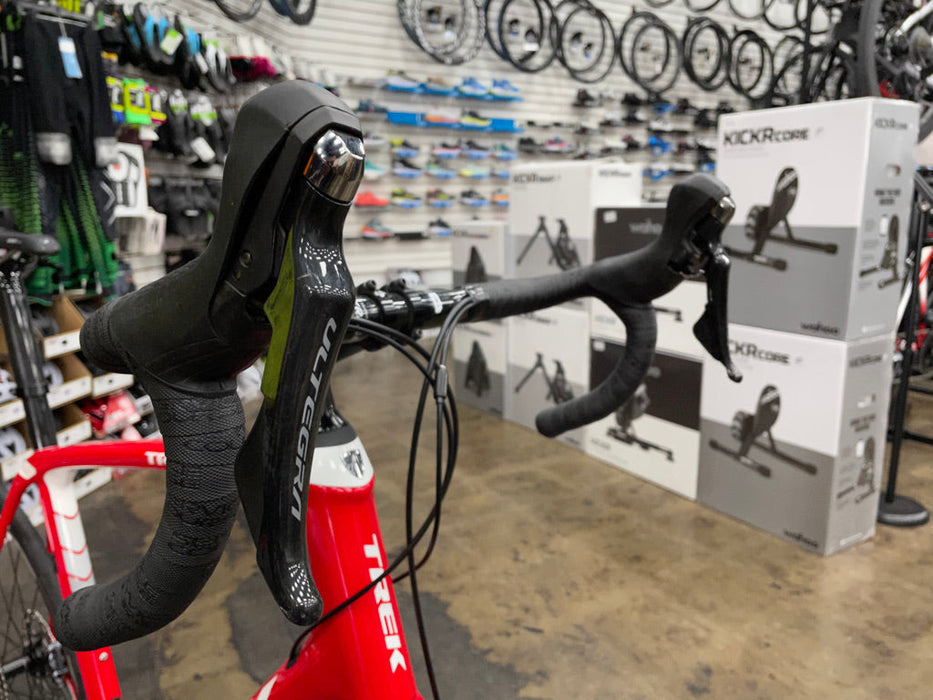 Trek Domane SLR8 Segafredo Team Issue Shimano Ultegra 11 Speed - Red 2018 USED