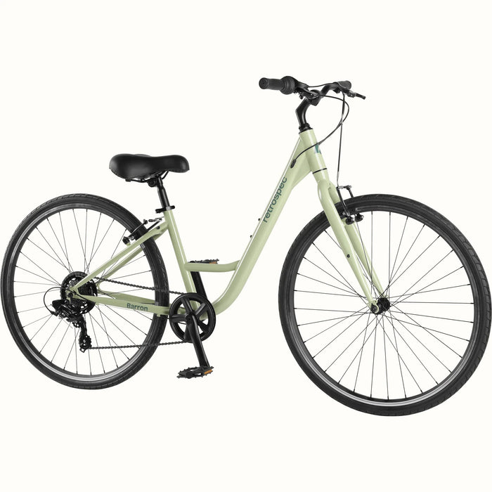 Restrospec Barron Comfort Hybrid Bike - Step Through 7-Speed