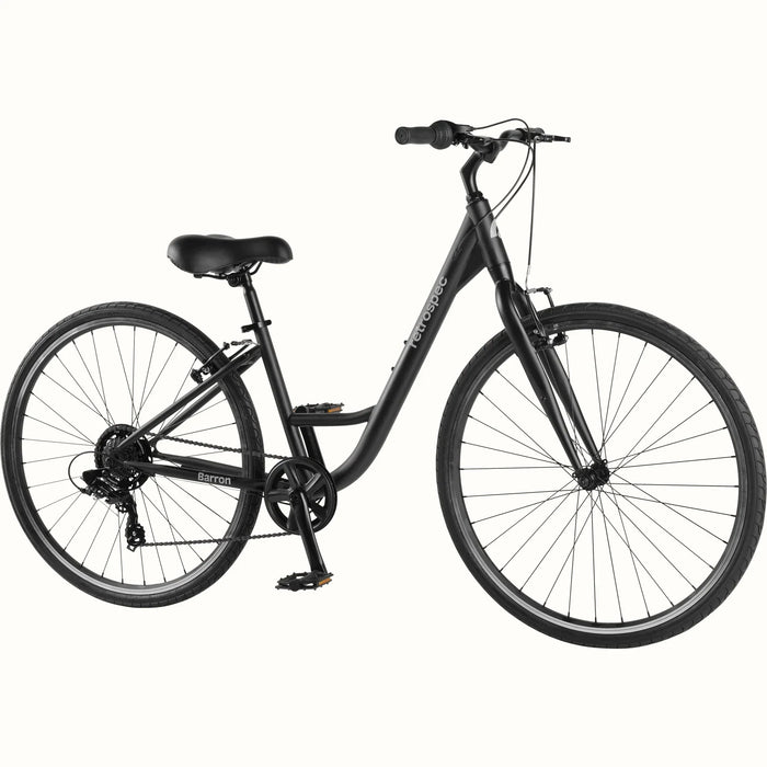 Restrospec Barron Comfort Hybrid Bike - Step Through 7-Speed
