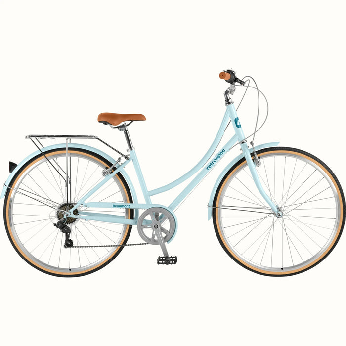 Retrospec Beaumont 7-Speed Step-Thru City Bike
