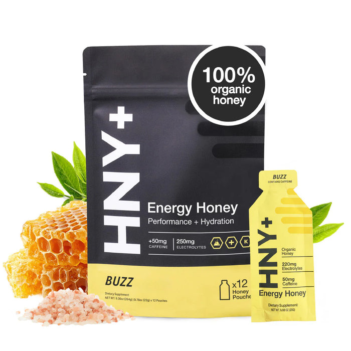 HNY+ Buzz Energy Honey Gels