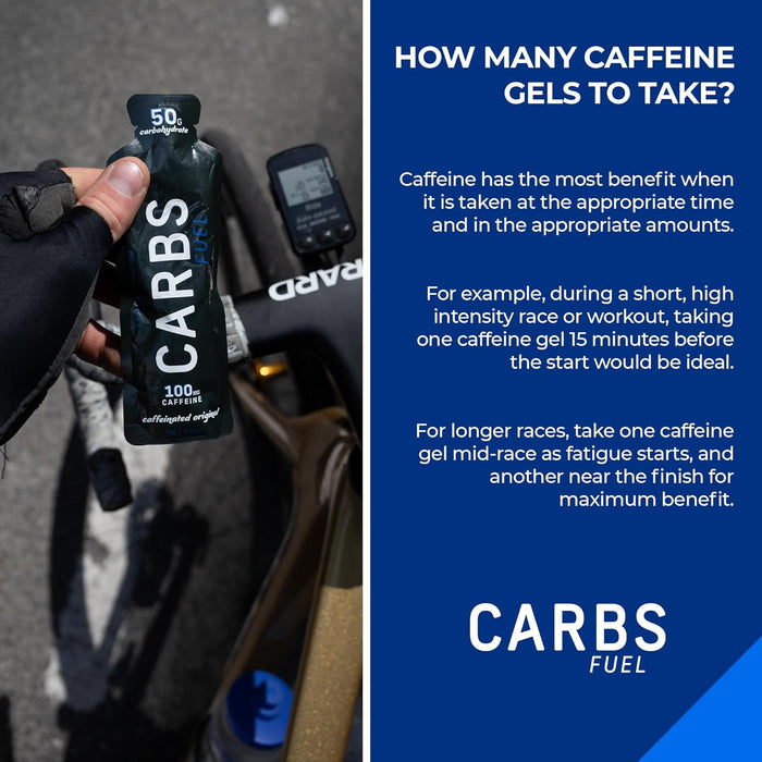 CARBS Fuel Caffeinated Original 50g Energy Gel