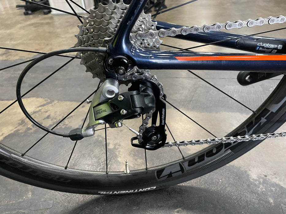 Trek Emonda SL 6 Pro Sram Rival 22/Shimano Ultegra 11 Speed - Blue/Orange 2017 USED