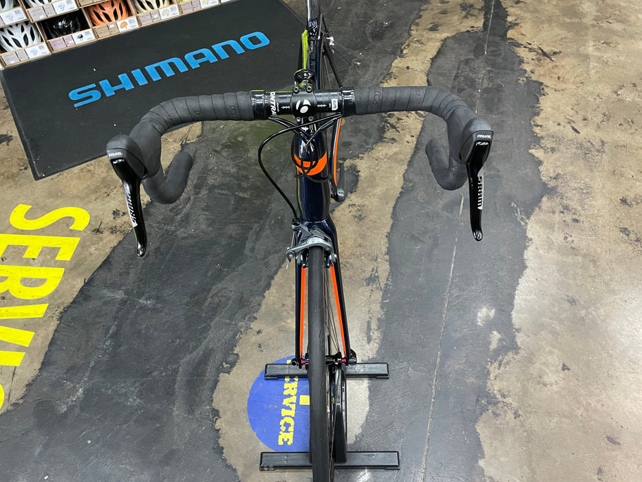 Trek Emonda SL 6 Pro Sram Rival 22/Shimano Ultegra 11 Speed - Blue/Orange 2017 USED