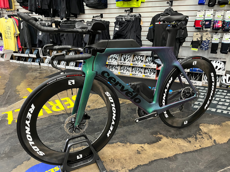 Cervelo P5 SRAM Red eTap AXS 12 Speed w/ Reynolds AR80 Wheels