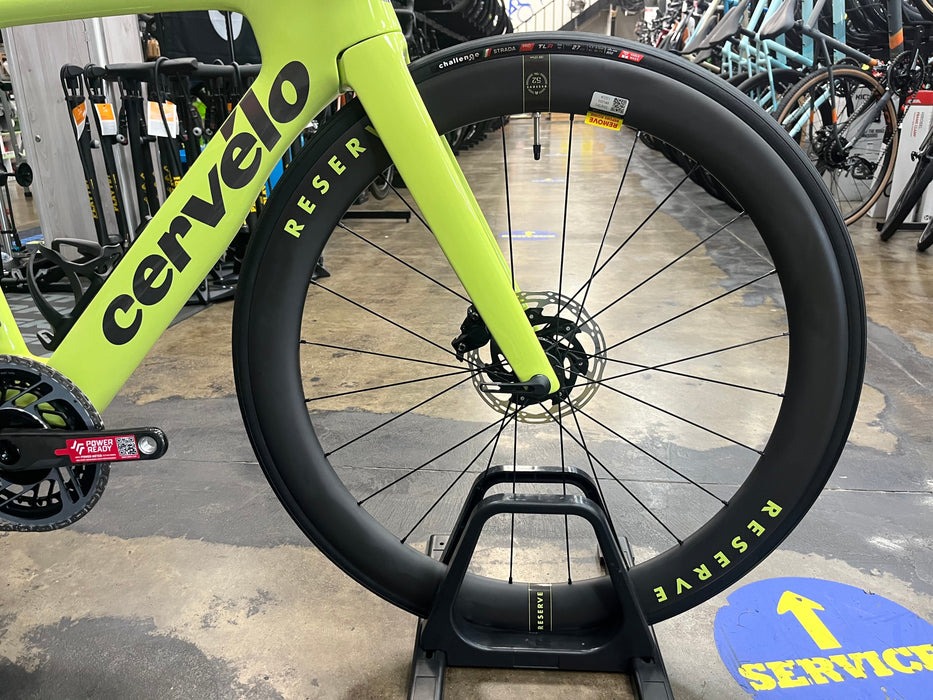 Cervelo P-Series SRAM Red eTap AXS w/Reserve Wheels 52|63 - Paris Green