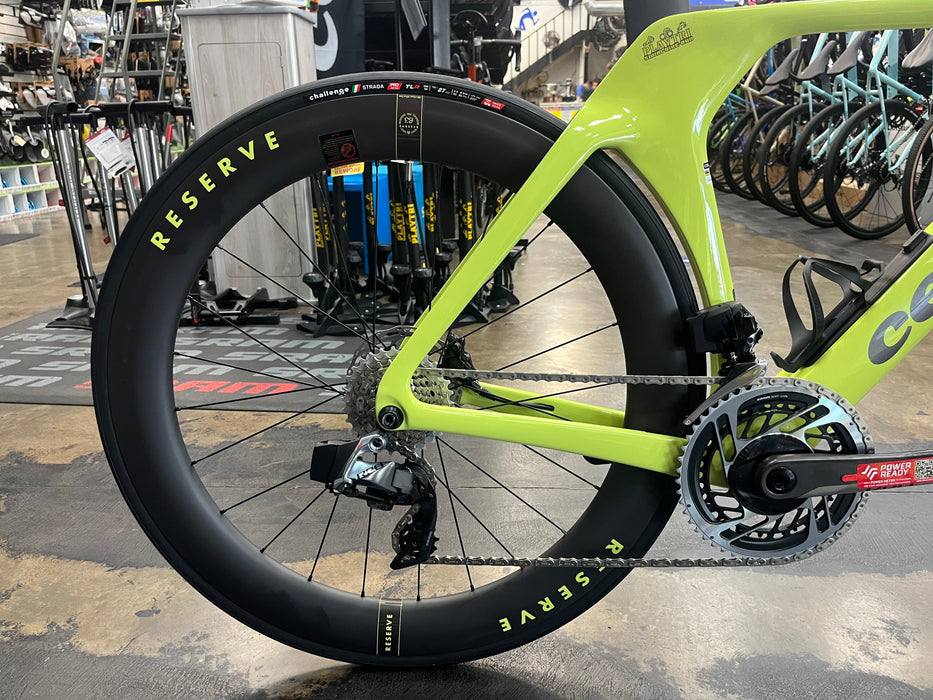 Cervelo P-Series SRAM Red eTap AXS w/Reserve Wheels 52|63 - Paris Green