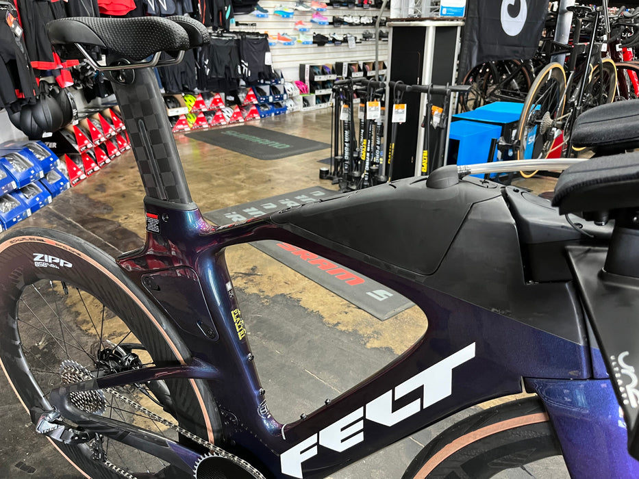 Felt IA FRD 2.0 SRAM Red eTap AXS 1X Powermeter Zipp 858/454 NSW - Nightshift