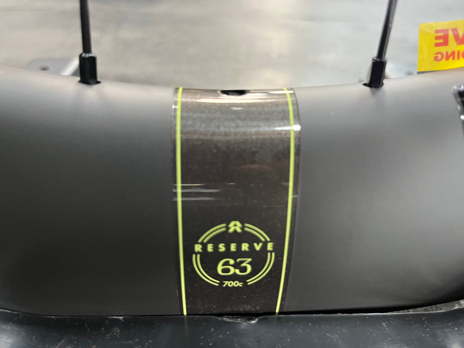 Reserve 52/63 Aero Disc Tubeless Carbon Wheelset - Paris Green