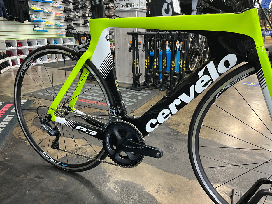 Cervelo P3 Shimano Ultegra 11-Speed - Fluoro/White/Black