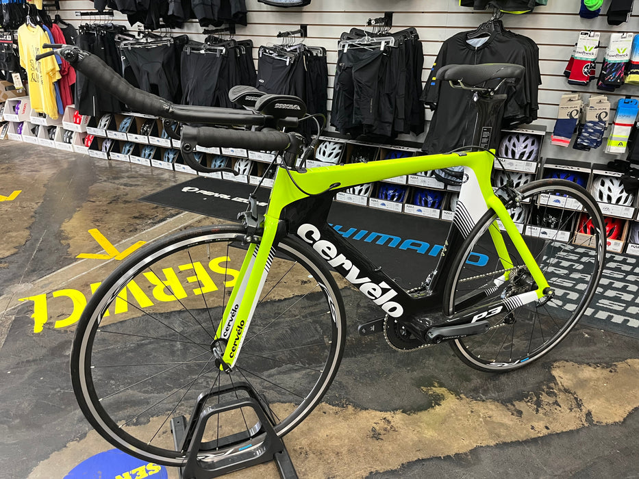 Cervelo P3 Shimano Ultegra 11-Speed - Fluoro/White/Black