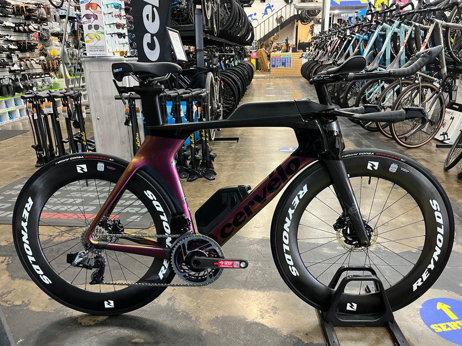 Cervelo P5 SRAM Red eTap AXS 12 Speed w/ Reynolds AR80 Wheels