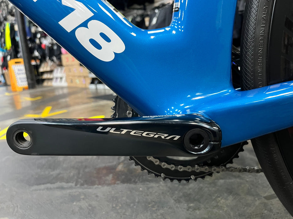 Argon 18 E-117 Disc Shimano Ultegra Di2 11 Speed w/ Profile Design GMR 50 Wheels - Blue