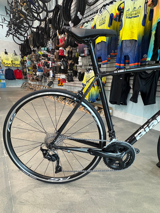 Bianchi Via Nirone 7 Shimano 105 11 Speed - Black / Shiny Titanium