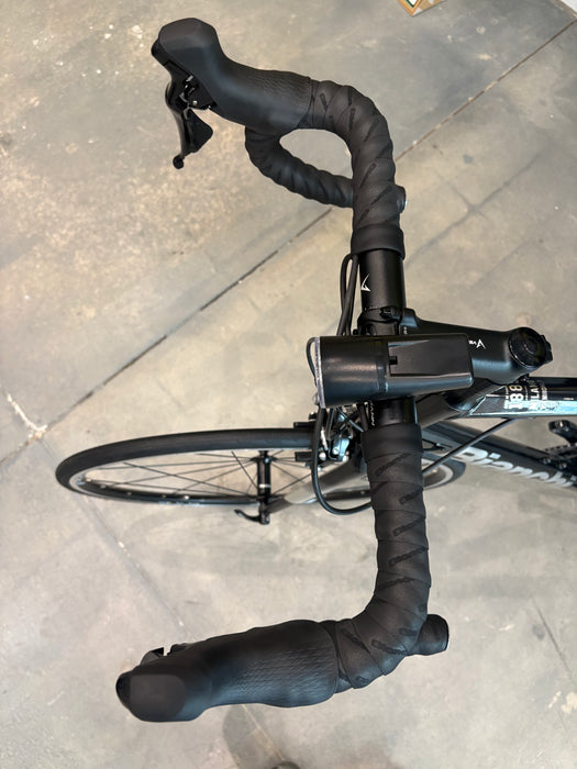Bianchi Via Nirone 7 Shimano 105 11 Speed - Black / Shiny Titanium