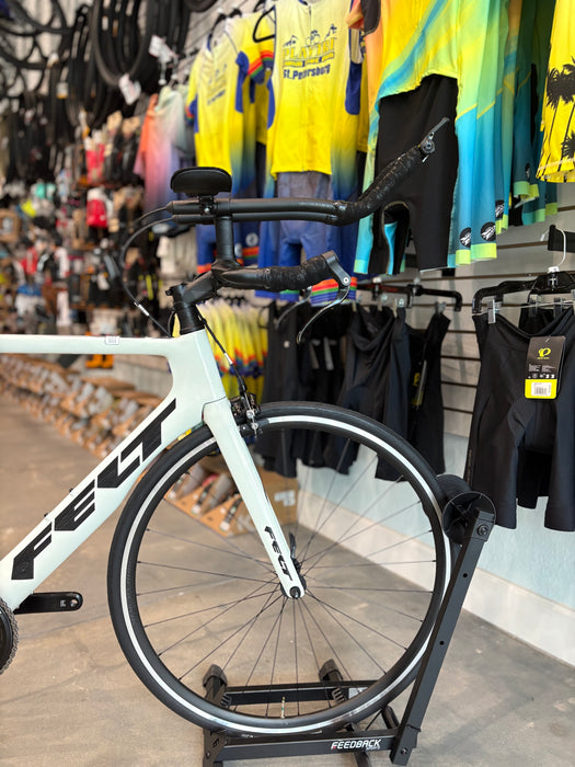 Felt B Performance Shimano 105 12-Speed - White Fog