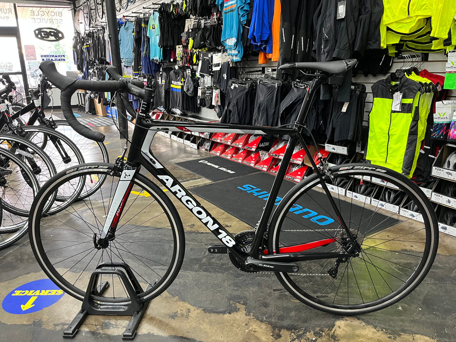 Argon 18 Gallium Pro Rim Shimano 105 11 speed - Black/Speed White 2019