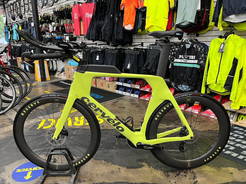 Cervelo P-Series SRAM Rival eTap AXS w/Reserve Wheels 52|63 - Paris Green