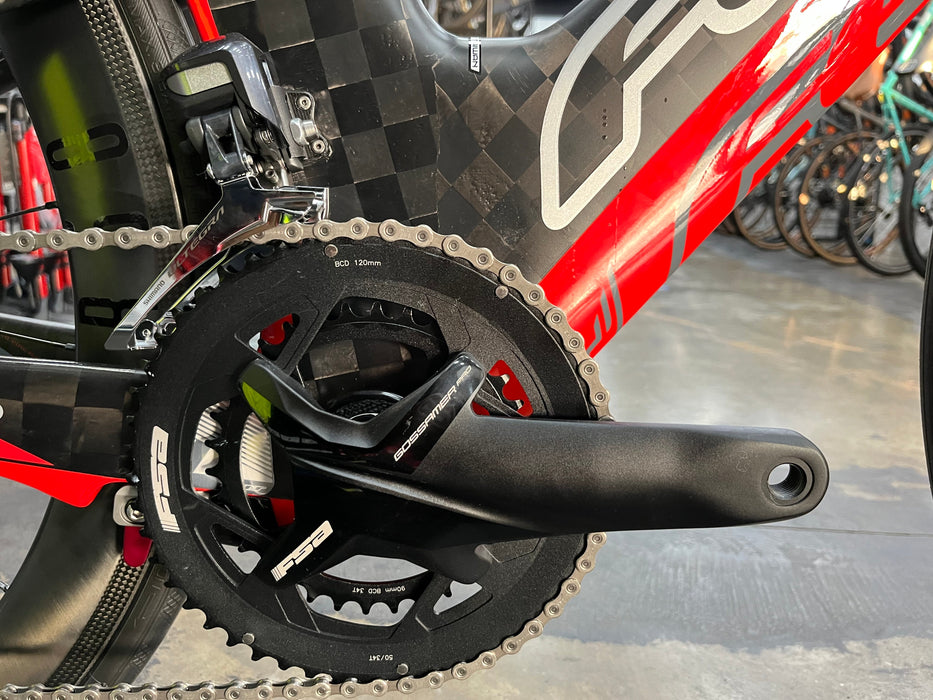 Felt IA FRD LTD Ultegra Di2 11sp Reynolds AR58 Satin Carbon Gloss Red/Gloss Black NEW