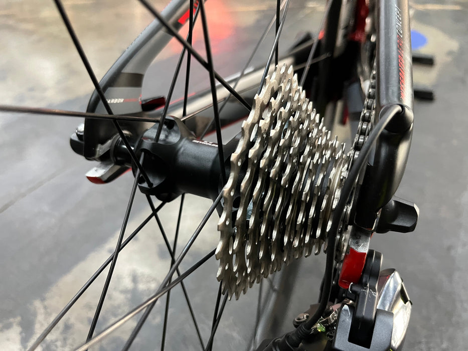 Felt IA FRD LTD Ultegra Di2 11sp Reynolds AR58 Satin Carbon Gloss Red/Gloss Black NEW