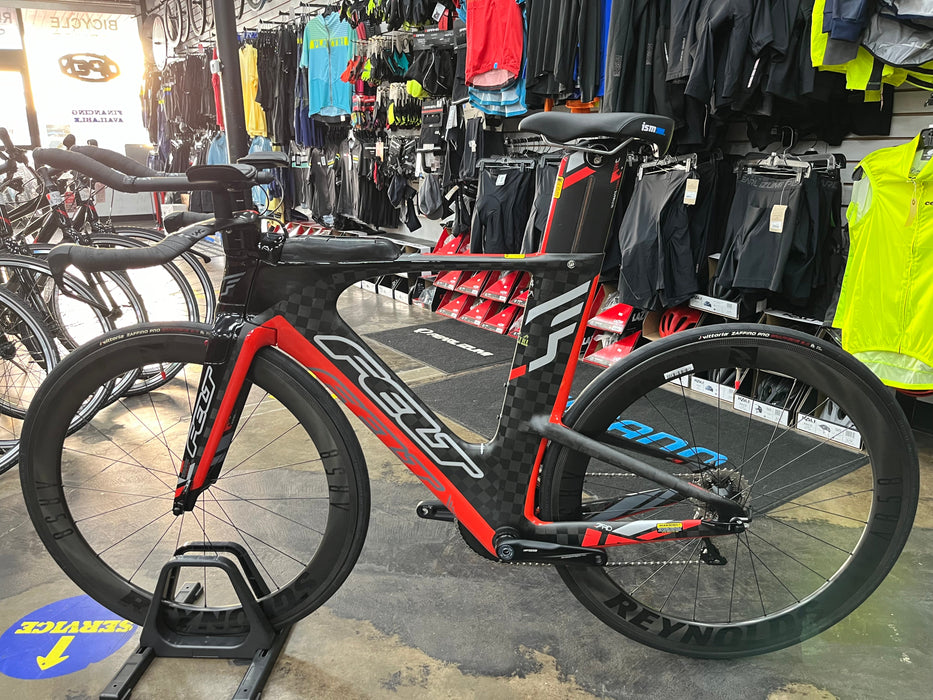 Felt IA FRD LTD Ultegra Di2 11sp Reynolds AR58 Satin Carbon Gloss Red/Gloss Black NEW