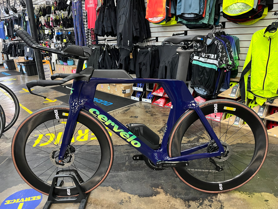 Cervelo P5 Shimano Dura Ace Di2 12 Speed w/Enve Foundation 65 Wheels