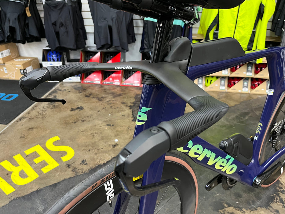 Cervelo P5 Shimano Dura Ace Di2 12 Speed w/Enve Foundation 65 Wheels