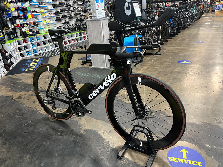Cervelo P5 SRAM Red eTap AXS w/ Enve Foundation 65 Wheels