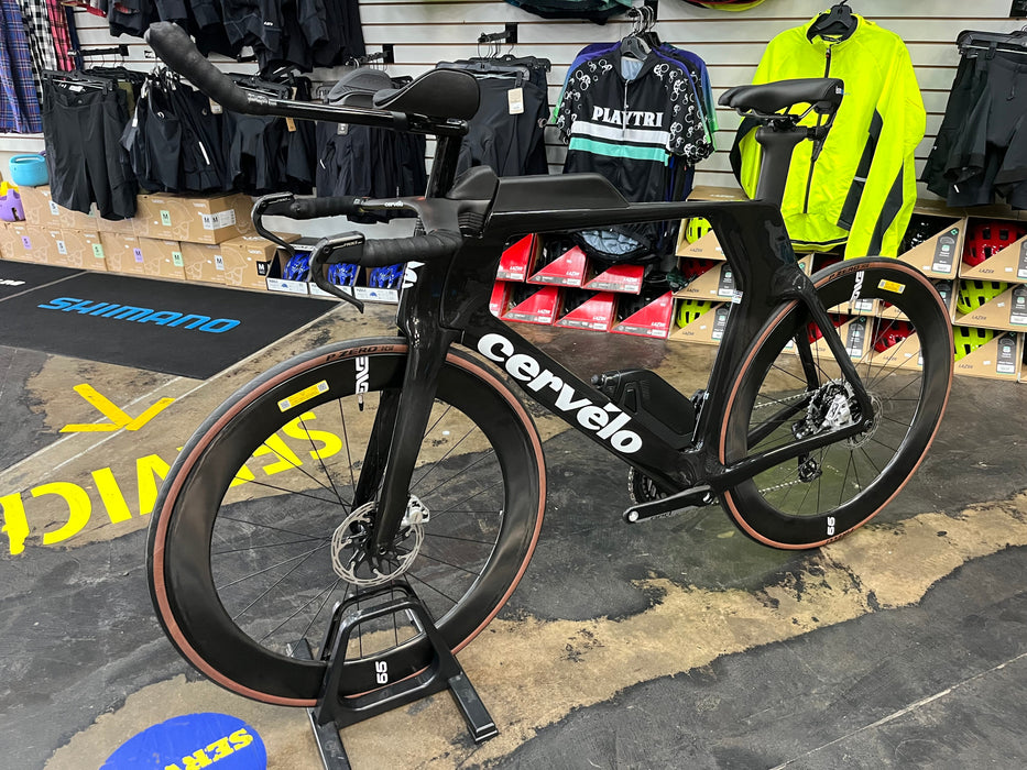 Cervelo P5 SRAM Red eTap AXS w/ Enve Foundation 65 Wheels