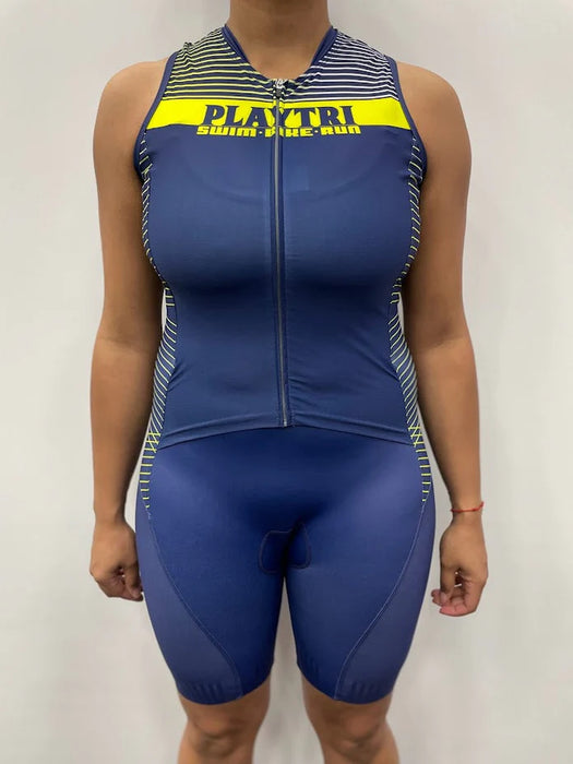 Playtri Women's Sleeveless Tri Suit