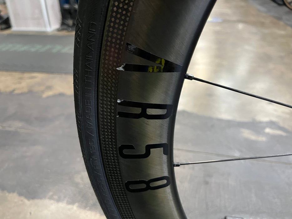 Argon 18 Nitrogen Pro Rim SRAM Red AXS - Reynolds AR58 Wheelset - Black DEMO