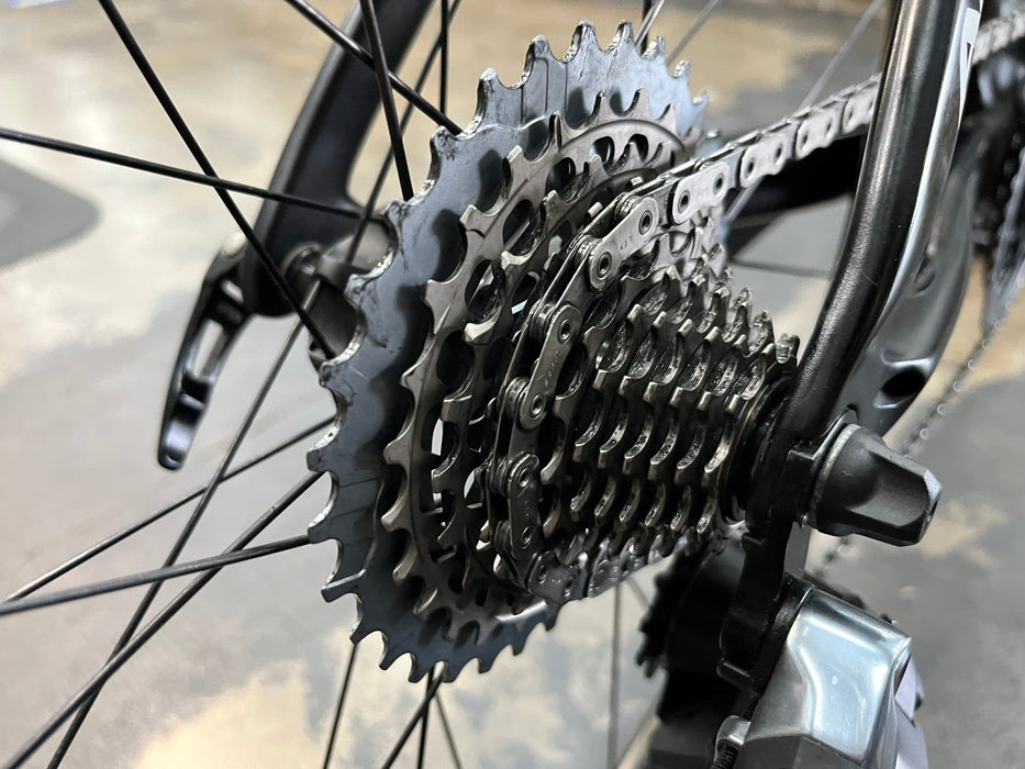 Argon 18 Nitrogen Pro Rim SRAM Red AXS - Reynolds AR58 Wheelset - Black DEMO