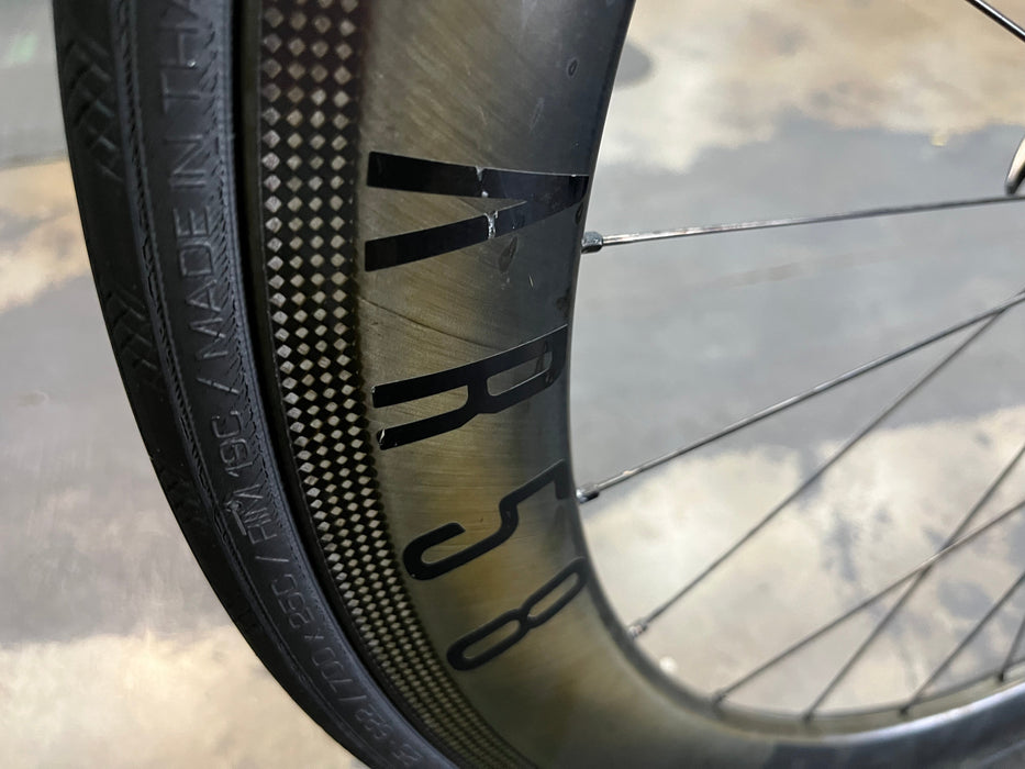 Argon 18 Nitrogen Pro Rim SRAM Red AXS - Reynolds AR58 Wheelset - Black DEMO