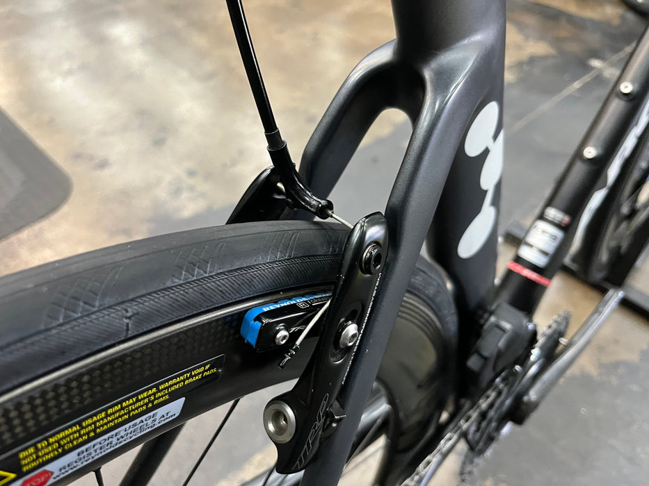Argon 18 Nitrogen Pro Rim SRAM Red AXS - Reynolds AR58 Wheelset - Black DEMO