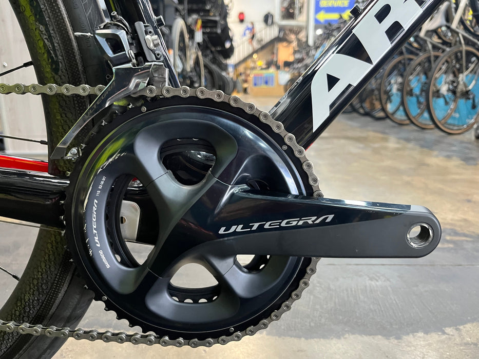 Argon 18 Gallium Pro Rim Shimano Ultegra 11 Speed w/ZIPP 303 Firecrest - Black/Speed White 2019 DEMO
