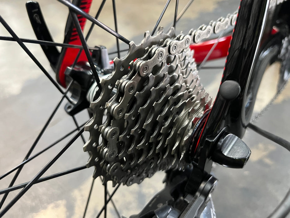 Argon 18 Gallium Pro Rim Shimano Ultegra 11 Speed w/ZIPP 303 Firecrest - Black/Speed White 2019 DEMO