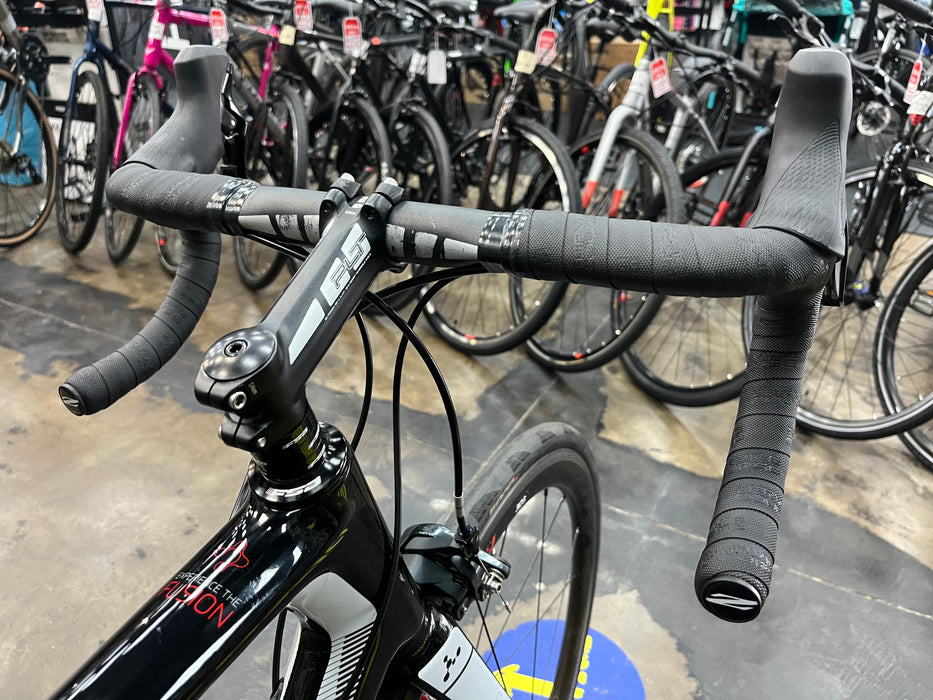 Argon 18 Gallium Pro Rim Shimano Ultegra 11 Speed w/ZIPP 303 Firecrest - Black/Speed White 2019 DEMO